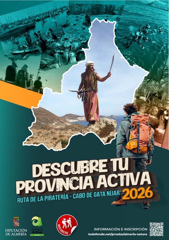 Descubre tu Provincia Activa. Ruta de la Piratería. San José 21 y 22-03-26