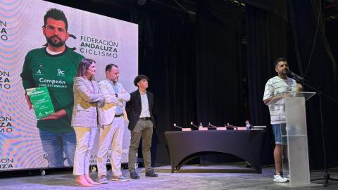 El ciclista Sergio Rodríguez 